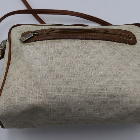 Gucci Vintage Micro GG Monogram Coated Canvas Crossbody Handbag - Picture 11 of 16